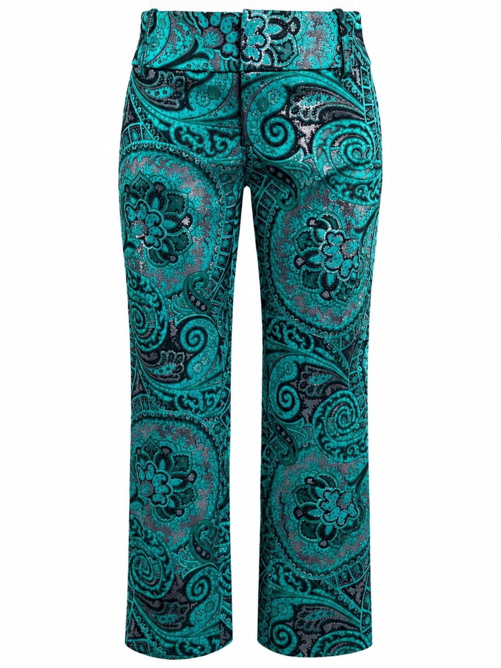 Alice + Olivia Paisley Glitter Pants 2